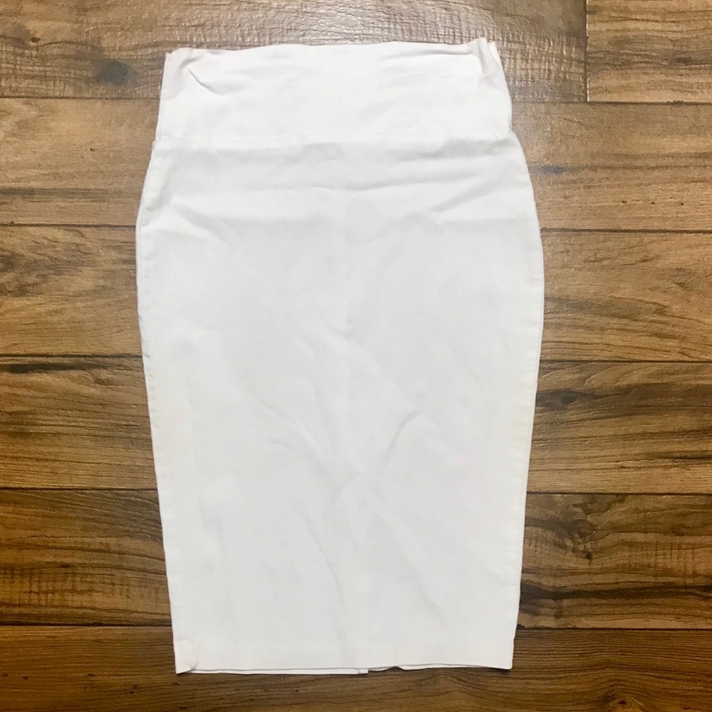White Pencil Skirt